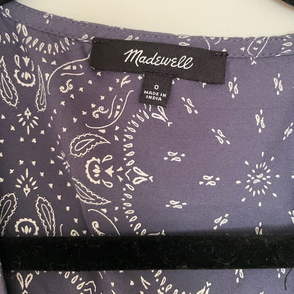 Madewell Purple Mini Dress - Picture 5 of 10